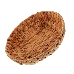 Natural Rush Oval Basket Trays 6.625" x 9"