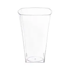 Clear Square Plastic Cups - 10 oz. (336 Cups)