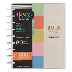 Happy Planner Classic Disc Bound Journal-Book Club Reading
