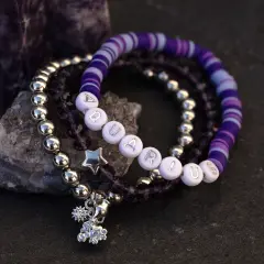 Jewelry Made By Me Zodiac Bracelet Kit-Aquarius