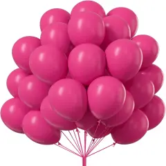 Hot Pink Balloons 101 pcs (Red-3083)
