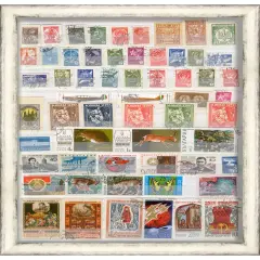 Modern Shadow Box 1.5" Depth Silver Picture Frame - UV Acrylic, Backing, Hanging Hardware