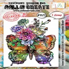AALL And Create A7 Photopolymer Clear Stamp Set-Overgrown Wonder