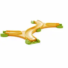 HABA Kullerbu Swing Switch Rails - Two Curved Switch Tracks for Kullerbu Balls and Vehicles Multicolor