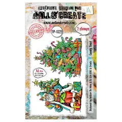AALL And Create A6 Photopolymer Clear Stamp Set-Candy Tinsel