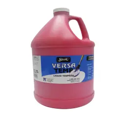 Sax Versatemp Heavy-Bodied Tempera Paint, 1 Gallon, Primary Red