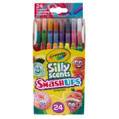 Silly Scents&trade; Smash Ups Mini Twistables Scented Crayons, 24 Count