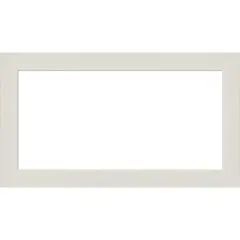 Rustic Plank Narrow Framed Dry Erase Magnetic Board White