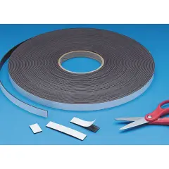 100' Roll Magnetic Strip with Adhesive