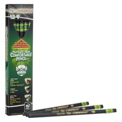 Tri-Conderoga&trade; 3-Sided Pencils with Sharpener, Pack of 12