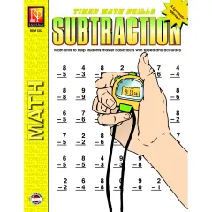 Timed Math Drills: Subtraction Workbook