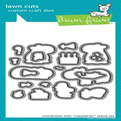 Lawn Cuts Custom Craft Die-Capybaras!