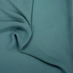 1 Yard Teal Crepe Caterina Fabric Lightweight 100% Polyester 58/60 Inches Wide