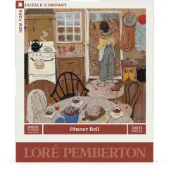 New York Puzzle Company Dinner Bell 500 Piece Piece Jigsaw Puzzle