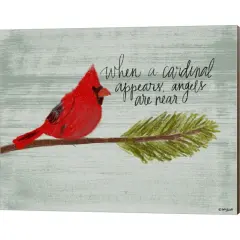 Cardinal by Katie Doucette 20" x 16" Canvas Wall Art