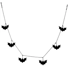 72" Halloween Bat Garland