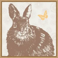 Spring Delight IX by Anne Tavoletti Framed Canvas Wall Art