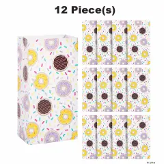 Donut Party Sprinkles Treat Bags -12 Pc.
