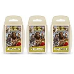 Greek Mythology Card Game, Pack of 3