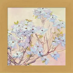 Spring Dogwood II by Julia Purinton 13" x 13" Framed Wall Art