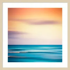 Sunset Shimmer by Dirk Wustenhagen Wood Framed Wall Art Print