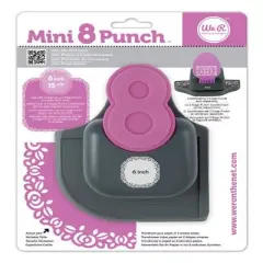 Mini 8 Punch-Rose, 6"