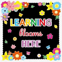 Summer Floral Bulletin Board Classroom Decorations