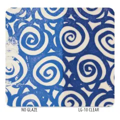 Amaco Ceramic Printing Ink - Medium Blue, 8 oz