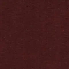 Greystone Polyester Linen Blend Fabric, Durable & Stylish for Upholstery & Drapery Wine