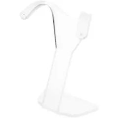 Plymor Frosted Acrylic Divided Pair Hanging Earring Display Stand, 3.125" W x 1.75" D x 4" H