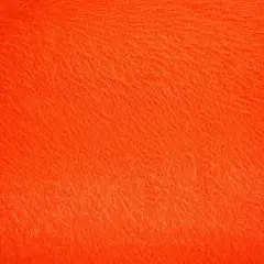1 Yard Fake Feather Hacci Mohair Knit Fabric 290 GSM, 60/62&Prime; Wide Polyester Spandex Blend NEON ORANGE