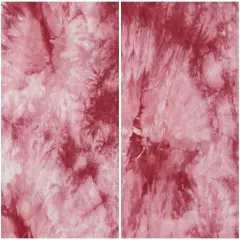 Jersey Real Tie Dye Knit Fabric 1 Yard Soft Stretch Lightweight 58/60" Wide Burgundy