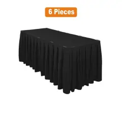 Polyester Shirred Table Skirt Fabric 29" x 13.5Ft