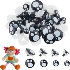 40 Sets Crochet Eyes - 18/20/23.5/30mm