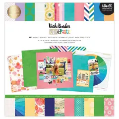 Vicki Boutin Cut & Paste Project Pad 12"X12"-24 Sheets