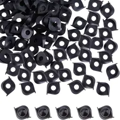 100Pcs Safety Eyes Plastic Craft Crochet Eyes Washers 29mm