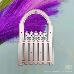 Designer Garden Gate Metal Die