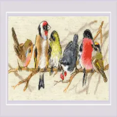 Birds on the Branch R2250 Counted Cross Stitch Kit