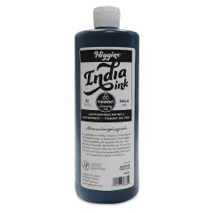 Higgins Waterproof Black Ink - 32 oz