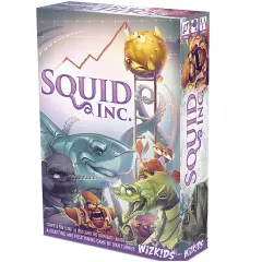 Wizkids: Squid Inc.- Strategy Board Game, Ages 14+, 2-4 Players, 60 Min