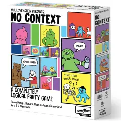 Mr. Lovenstein Presents: No Context - Skybound Games, A Completely Logical Webcomic Party Game, Ages 13+, 2-6 Players
