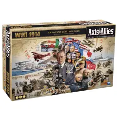 Renegade Game Studios: Axis & Allies: WWI 1914 - Upgraded Edition, Epic Miniatures War Board Game, Immersive & Strategic, Age 12+, 2-8 Players, 4-6 Hr