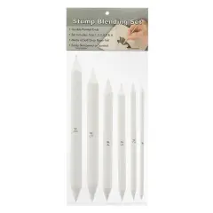 Creative Mark Blending Stumps - Solid Double-Ended Blending Stumps For Blending Charcoal, Pencils, Pastels, and More