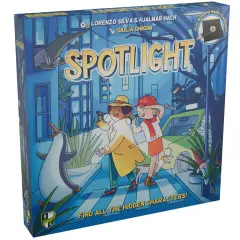 Horrible Guild: Spotlight - Family Board Game, Find Hidden Pictures With Your Magic Flashlight, Co-Op & Competitive, Ages 6+, 1-5 Players, 15 Min