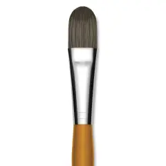 Isabey Isacryl Brush - Filbert, Long Handle, Size 12