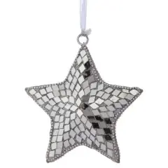 5" Mosiac Jeweled Star Ornament