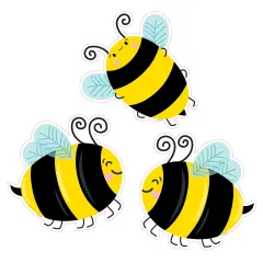 Busy Bees 6" Designer Cut-Outs, Pack of 36