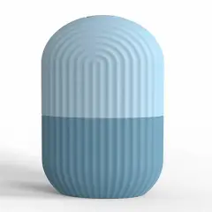 LivsIce Roller for Face and Eye, Ice Face Roller,Facial Beauty Ice Roller Skin Care Tools, Ice Facial Cube, Gua Sha Face Massage, Silicone Ice Mold for Face Beauty BLUE