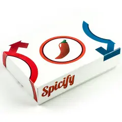 Fabio Esposito: Spicify - Adult Party Card Game, 2 Spicy Levels Of Challenges & Penalties, Sexy & Fun, Couples Game, NSFW, Ages 18+, 2-16 Players