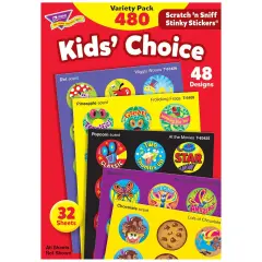 Kids' Choice Stinky Stickers&reg; Variety Pack, 480 ct